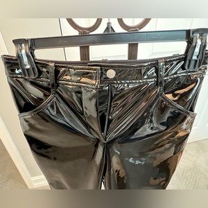 Price Drop!! 🔥Victoria Beckham Black Liquid Metallic Pants🔥